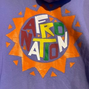 Afro Nation Purple Sweatshirt - Size L
